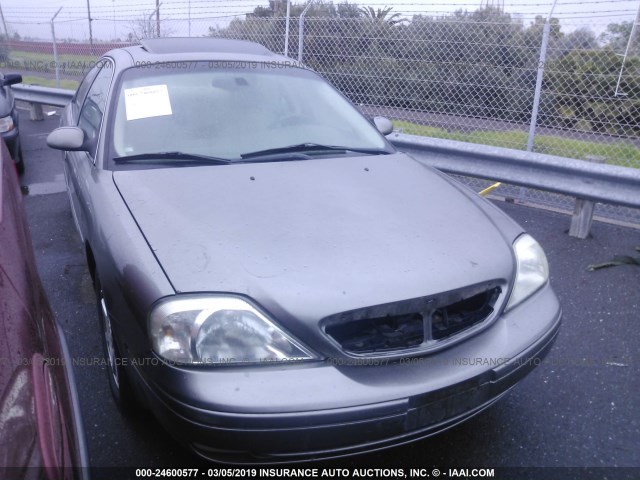 1MEFM55S52G611186 - 2002 MERCURY SABLE LS PREMIUM GRAY photo 1