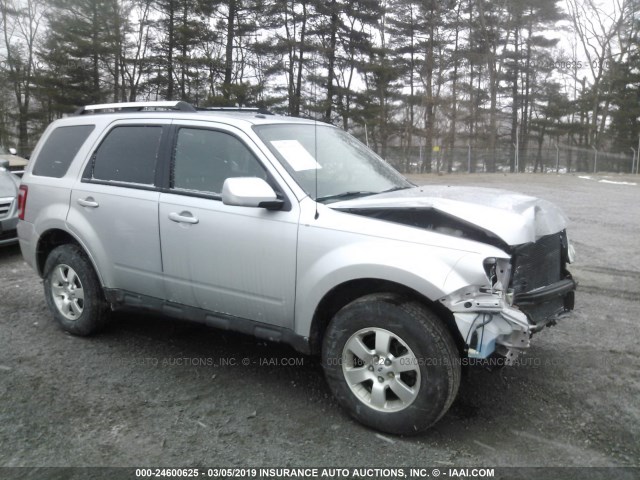 1FMCU9EGXBKA36857 - 2011 FORD ESCAPE LIMITED SILVER photo 1