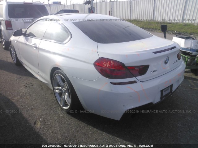 WBA6H3C5XHGT65104 - 2017 BMW 640 XI WHITE photo 3