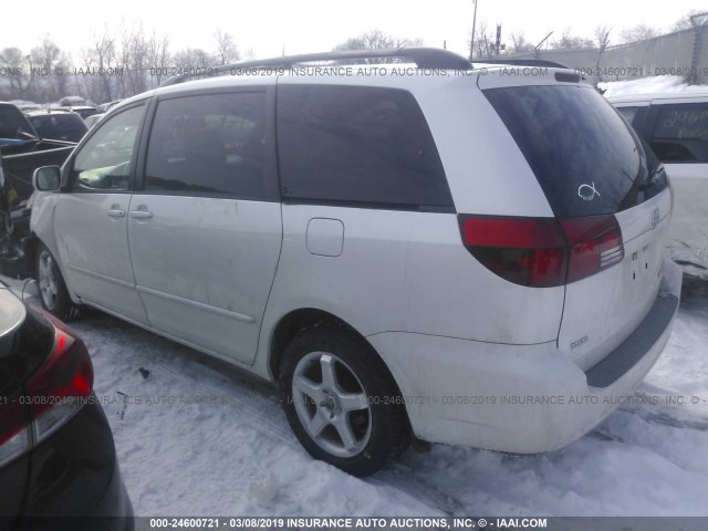 5TDBA22C15S051715 - 2005 TOYOTA SIENNA XLE/XLE LIMITED WHITE photo 3