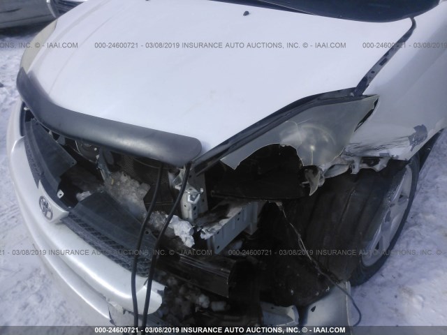 5TDBA22C15S051715 - 2005 TOYOTA SIENNA XLE/XLE LIMITED WHITE photo 6