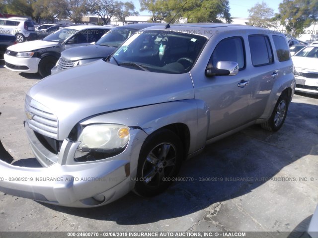 3GNCA23P08S696899 - 2008 CHEVROLET HHR LT SILVER photo 2