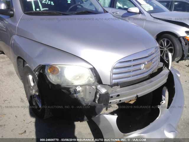 3GNCA23P08S696899 - 2008 CHEVROLET HHR LT SILVER photo 6