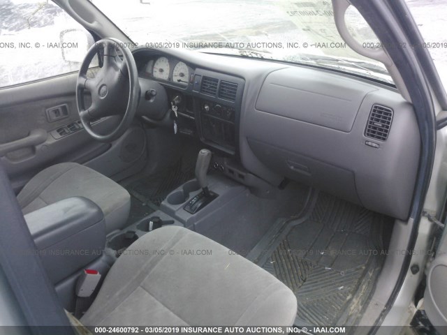 5TEGN92N03Z199083 - 2003 TOYOTA TACOMA DOUBLE CAB PRERUNNER SILVER photo 5