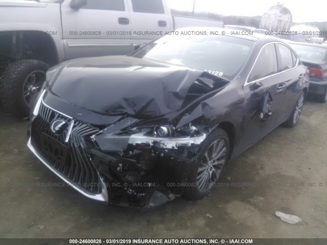 JTHBZ1B19K2002507 - 2019 LEXUS ES 350 黑色 照片 2