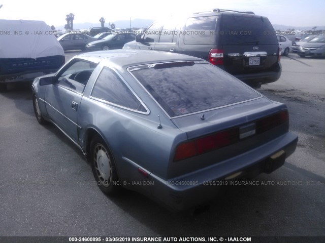 JN1HZ16S2HX124817 - 1987 NISSAN 300ZX 2+2 BLUE photo 3