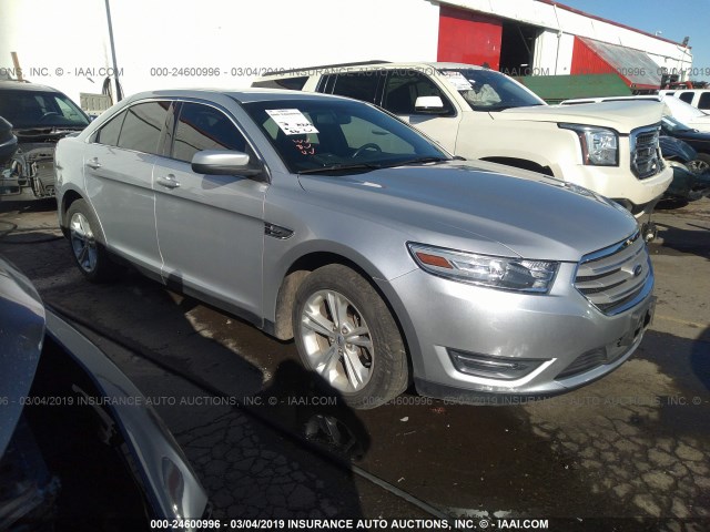 1FAHP2H81DG107758 - 2013 FORD TAURUS SEL SILVER photo 1