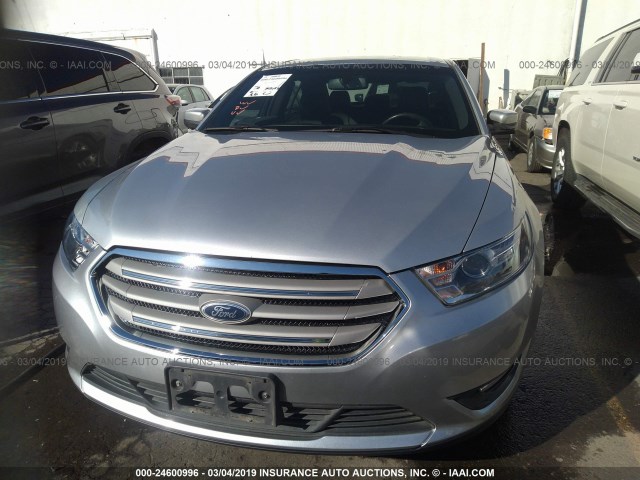 1FAHP2H81DG107758 - 2013 FORD TAURUS SEL SILVER photo 6