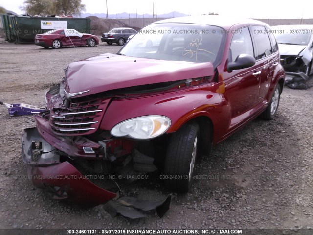 3A4FY58B77T599671 - 2007 CHRYSLER PT CRUISER TOURING RED photo 2