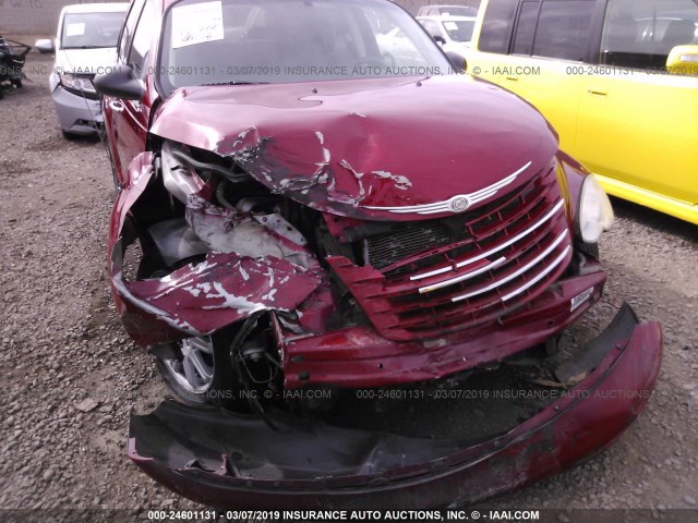 3A4FY58B77T599671 - 2007 CHRYSLER PT CRUISER TOURING RED photo 6