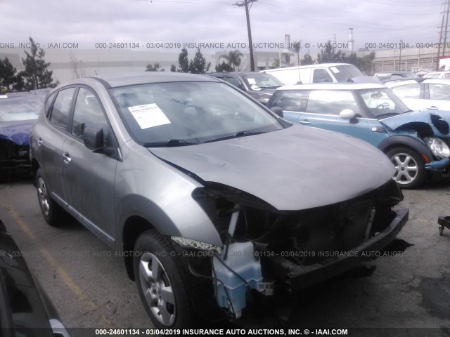 JN8AS5MT7CW271823 - 2012 NISSAN ROGUE S/SV GRAY photo 1