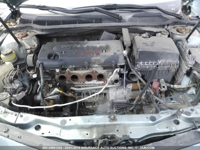 4T1BE46K68U774876 - 2008 TOYOTA CAMRY CE/LE/XLE/SE BLUE photo 10