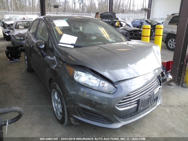 3FADP4EJ5GM147532 - 2016 FORD FIESTA SE GRAY photo 1