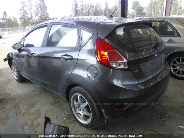 3FADP4EJ5GM147532 - 2016 FORD FIESTA SE GRAY photo 3