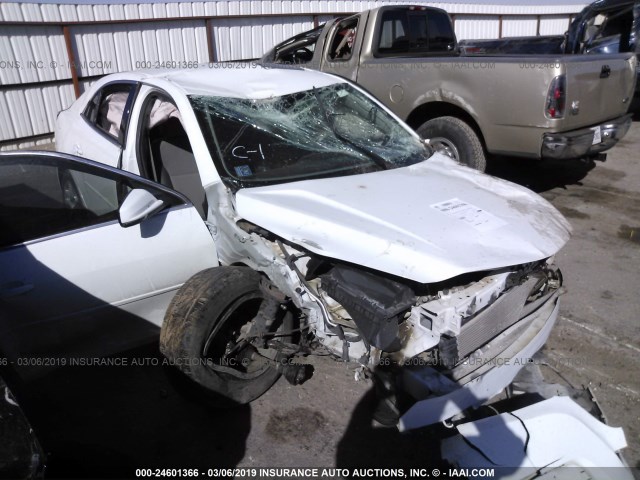 1G11C5SLXFU132015 - 2015 CHEVROLET MALIBU 1LT WHITE photo 1