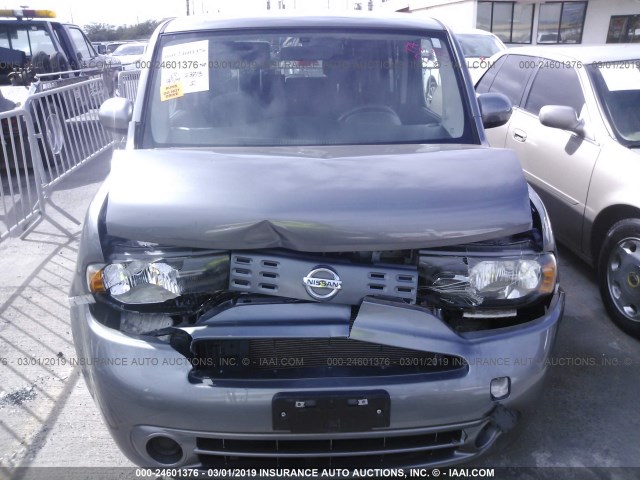 JN8AZ2KR3DT301422 - 2013 NISSAN CUBE S/SL GRAY photo 6