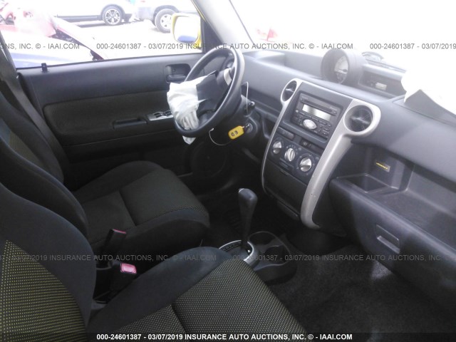 JTLKT324154016617 - 2005 TOYOTA SCION XB 黄色 照片 5
