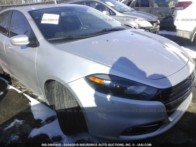 1C3CDFBA3DD310298 - 2013 DODGE DART SXT SILVER photo 1