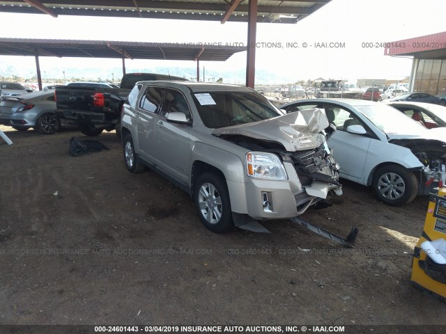 2GKALMEK0C6223524 - 2012 GMC TERRAIN SLE GOLD photo 1