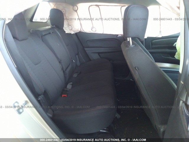 2GKALMEK0C6223524 - 2012 GMC TERRAIN SLE GOLD photo 8