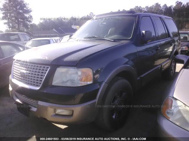 1FMFU18L63LB78304 - 2003 FORD EXPEDITION EDDIE BAUER GREEN photo 2