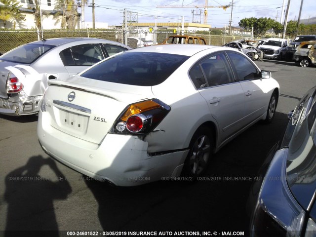 1N4AL21E19N496031 - 2009 NISSAN ALTIMA 2.5/2.5S WHITE photo 4