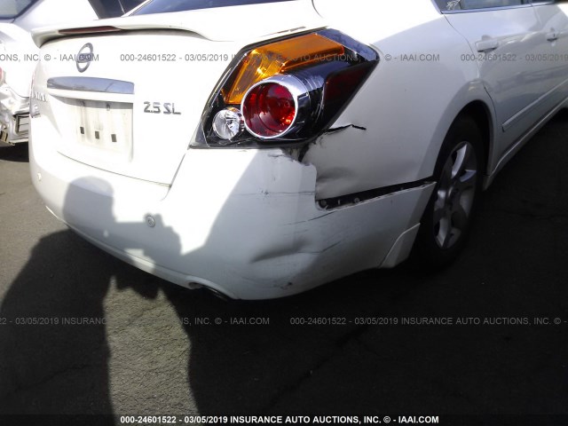 1N4AL21E19N496031 - 2009 NISSAN ALTIMA 2.5/2.5S WHITE photo 6