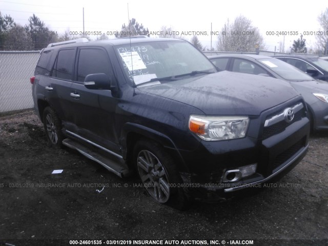 JTEBU5JR3D5136473 - 2013 TOYOTA 4RUNNER SR5/LIMITED/TRAIL BLACK photo 1