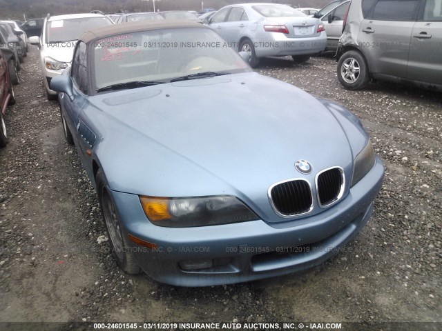 4USCH7323TLB74558 - 1996 BMW Z3 1.9 BLUE photo 1