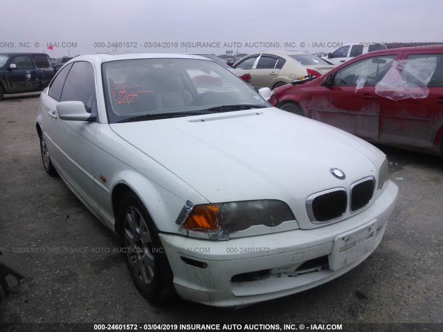 WBABM3348YJN86608 - 2000 BMW 323 CI WHITE photo 1