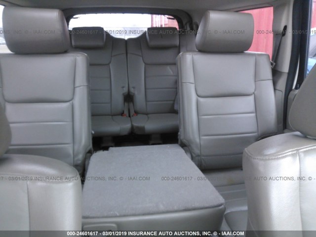 1J8HG48N46C246538 - 2006 JEEP COMMANDER WHITE photo 8