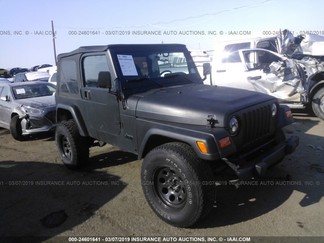 1J4FY29P4WP805279 - 1998 JEEP WRANGLER / TJ SE BLACK photo 1