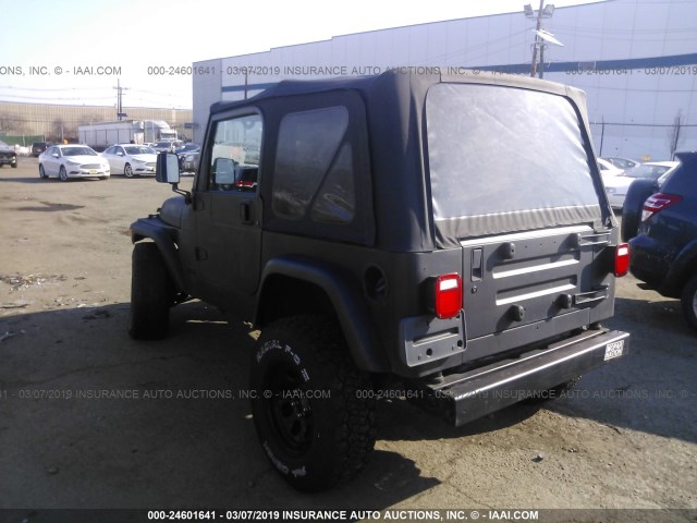 1J4FY29P4WP805279 - 1998 JEEP WRANGLER / TJ SE BLACK photo 3