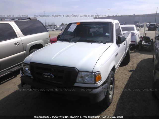 1FTKR1ADXAPA08038 - 2010 FORD RANGER WHITE photo 2