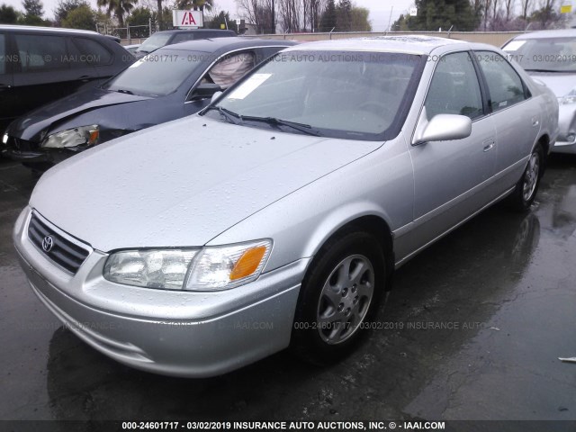 4T1BG22K71U817793 - 2001 TOYOTA CAMRY CE/LE/XLE 银色 照片 2