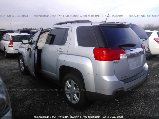 2GKFLWE39F6213721 - 2015 GMC TERRAIN SLE SILVER photo 3