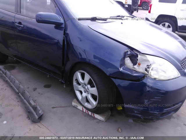 2T1KY38E94C291967 - 2004 TOYOTA COROLLA MATRIX XRS BLUE photo 6