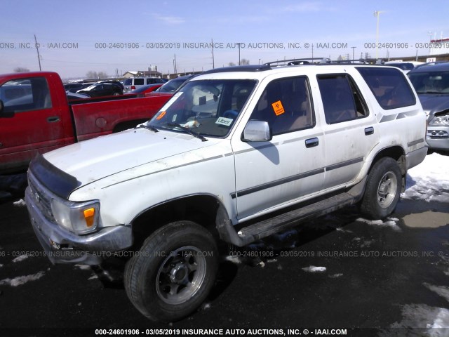 JT3VN29V6R0023124 - 1994 TOYOTA 4RUNNER VN29 SR5 WHITE photo 2