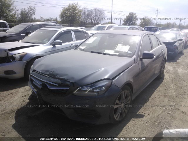 WDDHF5KB0EA986280 - 2014 MERCEDES-BENZ E 350 GRAY photo 2