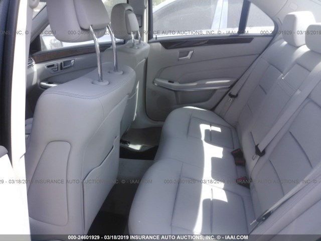 WDDHF5KB0EA986280 - 2014 MERCEDES-BENZ E 350 GRAY photo 8