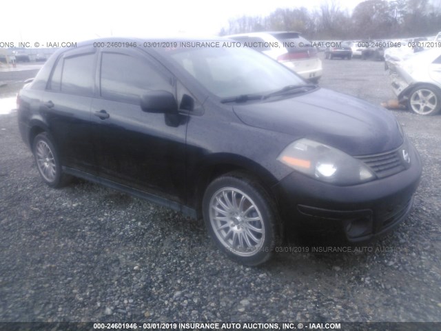 3N1CC11E59L478728 - 2009 NISSAN VERSA S/SL BLACK photo 1