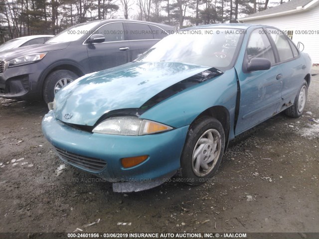 1G1JF5248S7209523 - 1995 CHEVROLET CAVALIER LS TEAL photo 6
