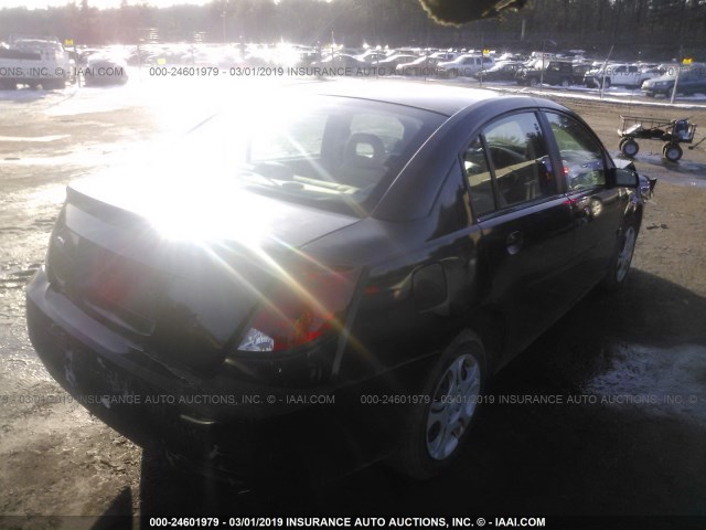 1G8AJ52FX4Z146871 - 2004 SATURN ION LEVEL 2 黑色 照片 4