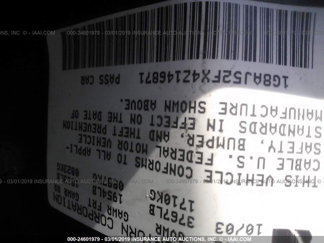 1G8AJ52FX4Z146871 - 2004 SATURN ION LEVEL 2 黑色 照片 9