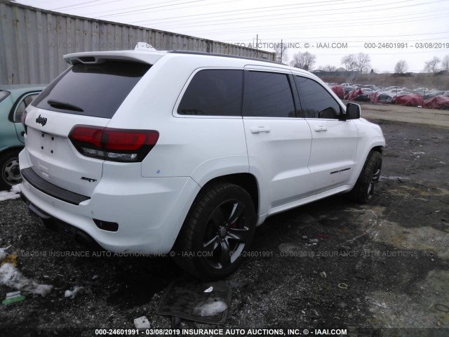 1C4RJFDJ5FC682665 - 2015 JEEP GRAND CHEROKEE SRT-8 WHITE photo 4