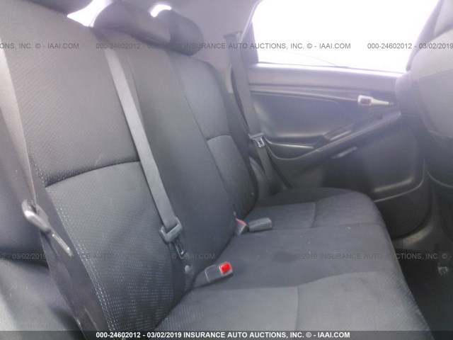 2T1KU4EE9AC306338 - 2010 TOYOTA COROLLA MATRIX  GRAY photo 8