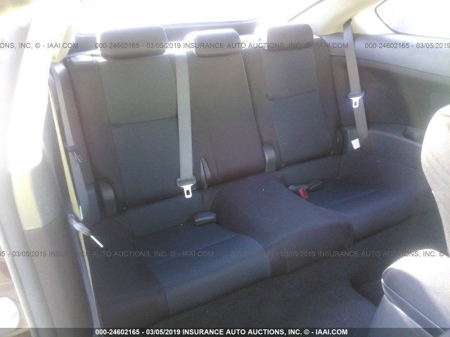 JTKDE177050019899 - 2005 TOYOTA SCION TC მუქწითელი ფოტო 8