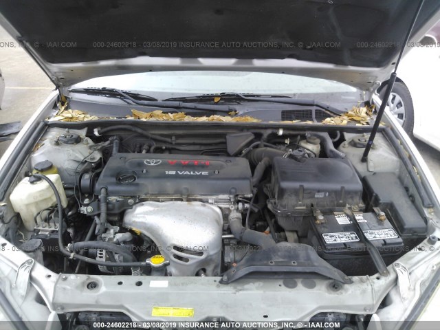 4T1BE32K36U145007 - 2006 TOYOTA CAMRY LE/XLE/SE SILVER photo 10