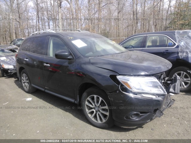 5N1AR2MM6DC616000 - 2013 NISSAN PATHFINDER S/SV/SL/PLATINUM BLACK photo 1