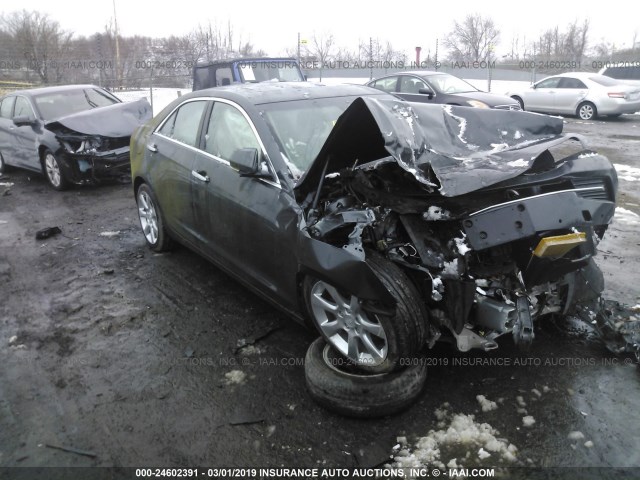 1G6AH5RX8G0107983 - 2016 CADILLAC ATS LUXURY BLACK photo 1